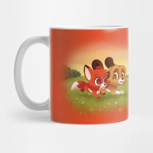 Fox and the Hound Mug